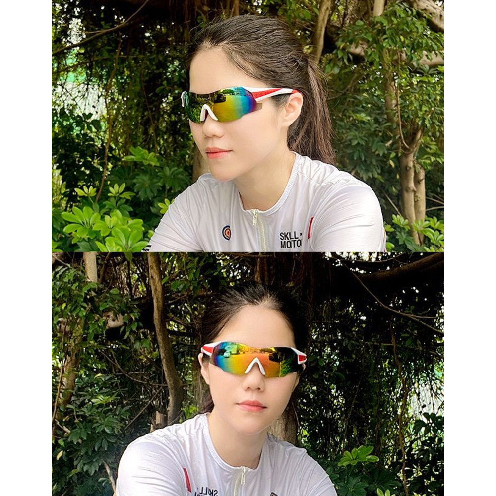 Professionelle Lauf- und Sportbrille für Damen und Herren, ultraleicht, UV-Schutz, geeignet für Marathon, Outdoor-Reisen_voghion.com