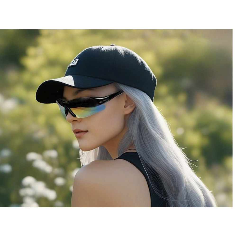 Professionelle Lauf- und Sportbrille für Damen und Herren, ultraleicht, UV-Schutz, geeignet für Marathon, Outdoor-Reisen_voghion.com