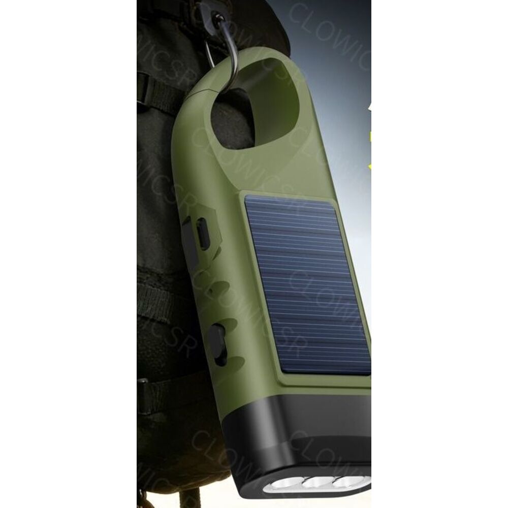 Von Anfängern bedienbare, solarbetriebene Ausrüstung zur Erdbebenkatastrophenprävention, multifunktionales Camping- und Bergsteiger-Notfallgerät_voghion.com