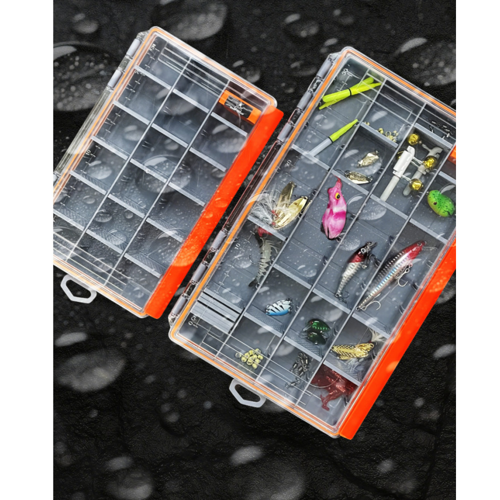 Accessories Gear Storage Fishing Multi-Function Minnow Pencil Hard Bait Waterproof Lure Box_voghion.com