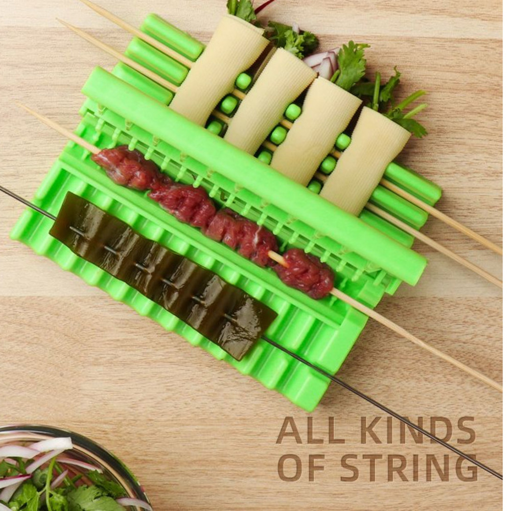 Multifunctioneel spiesgereedschap voor thuisgebruik, spies voor lamsvleesbarbecue, gereedschap om vlees aan een draad te rijgen_voghion.com