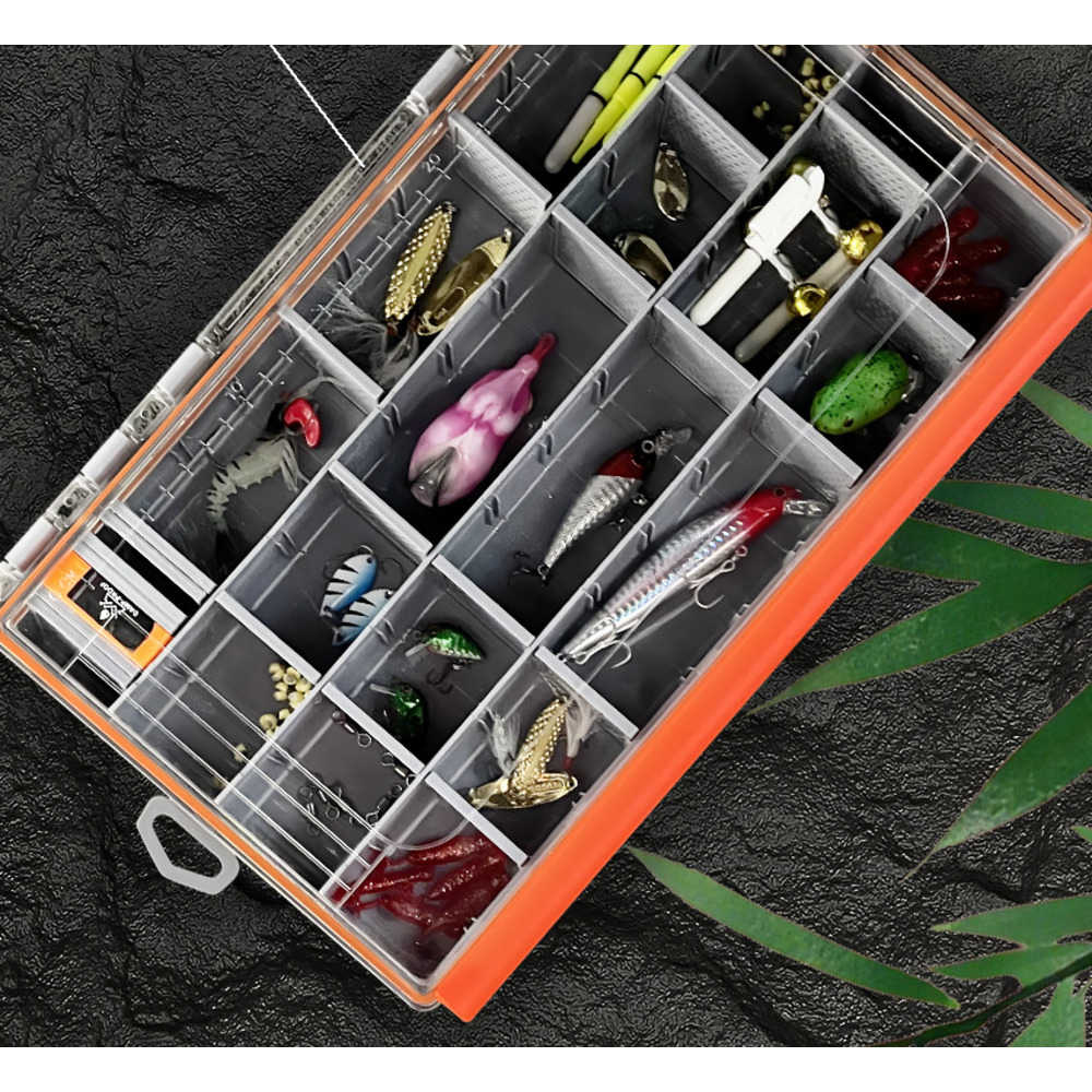 Accessories Gear Storage Fishing Multi-Function Minnow Pencil Hard Bait Waterproof Lure Box_voghion.com