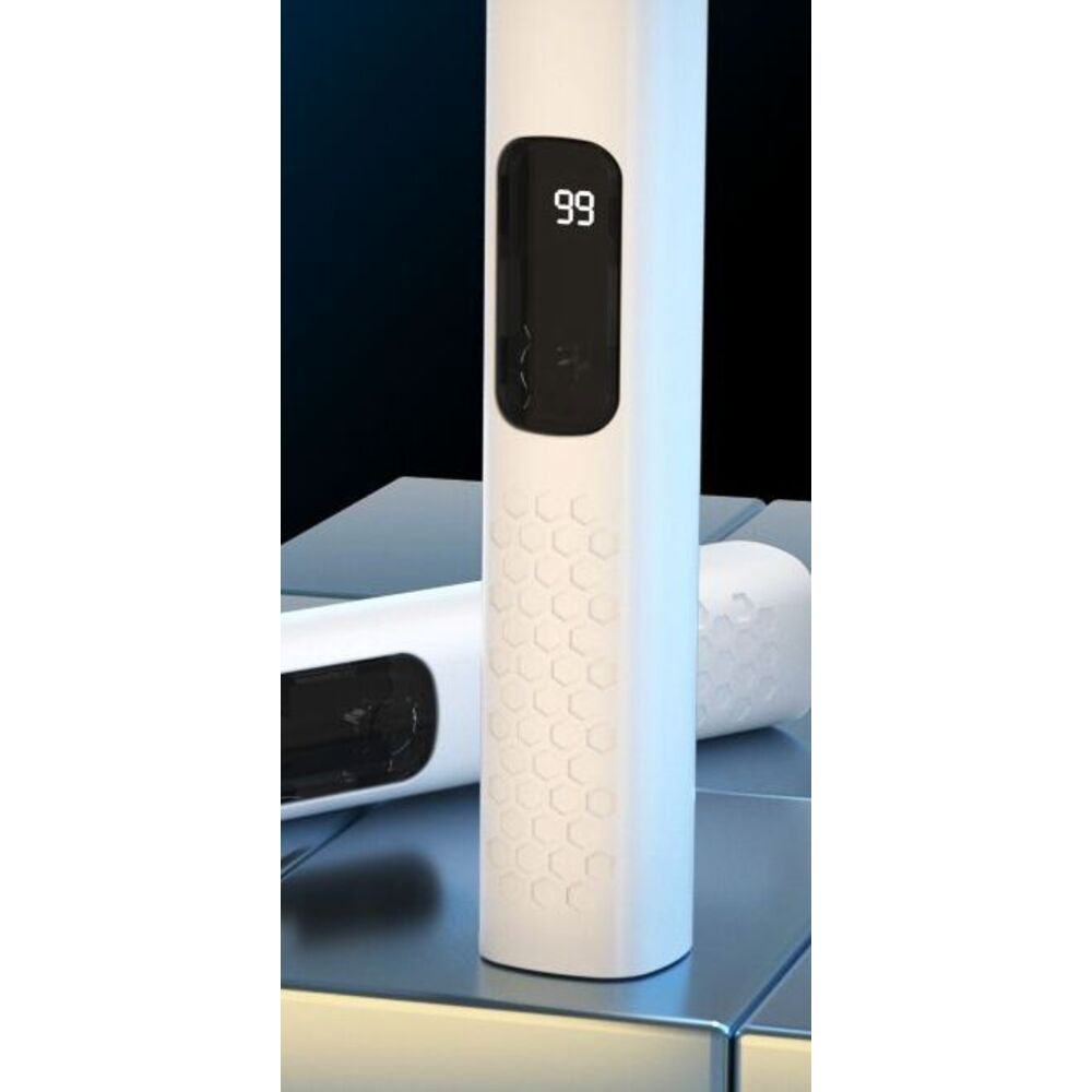 Torcia LED originale ad alta luminosità, piccola, portatile, ricaricabile, a lungo raggio, adatta ai dormitori, resistente per_voghion.com