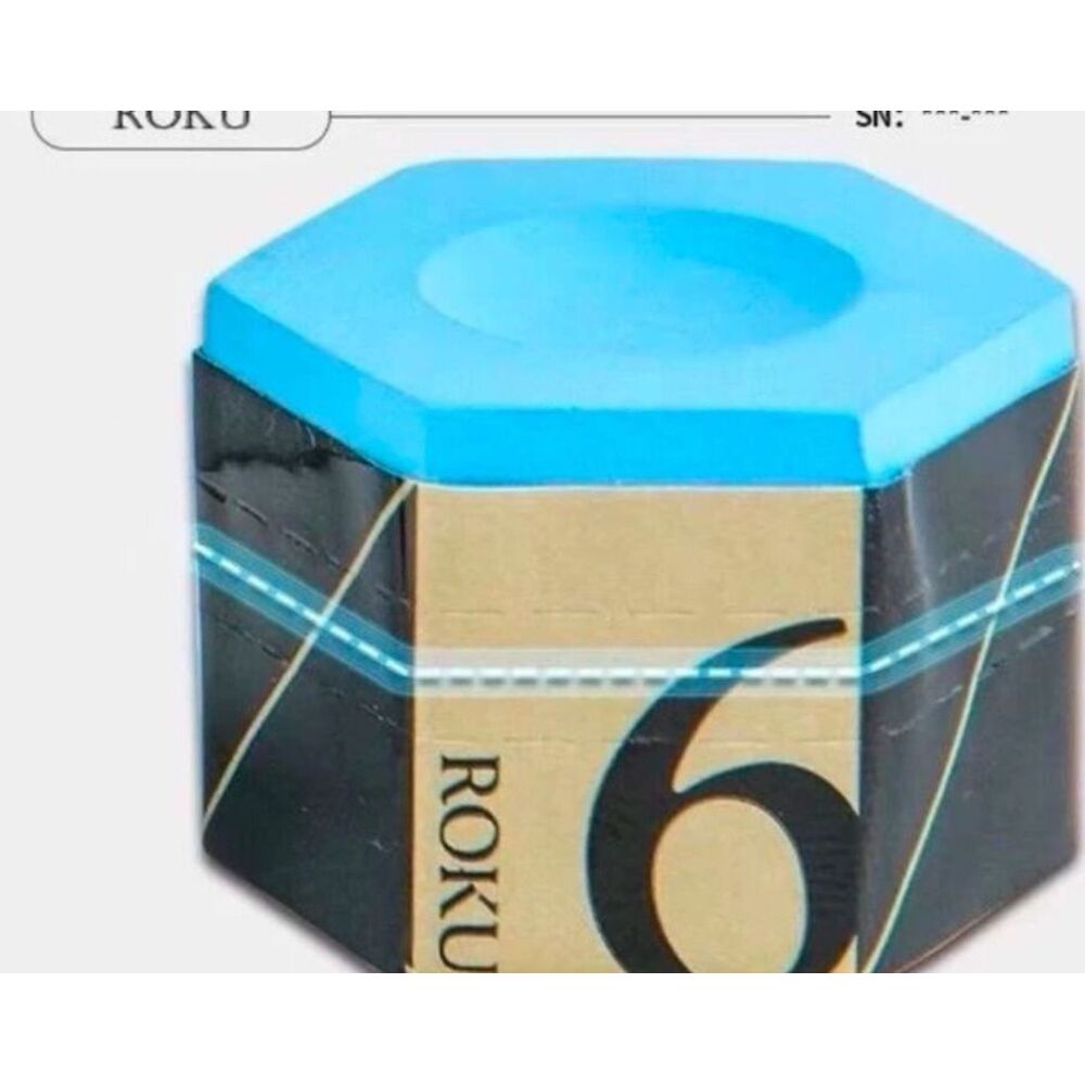 KAMUI Oil-based Snooker Professional Chalk, Hexagonal Individually Packaged, For Chinese 8-ball Billiards_voghion.com