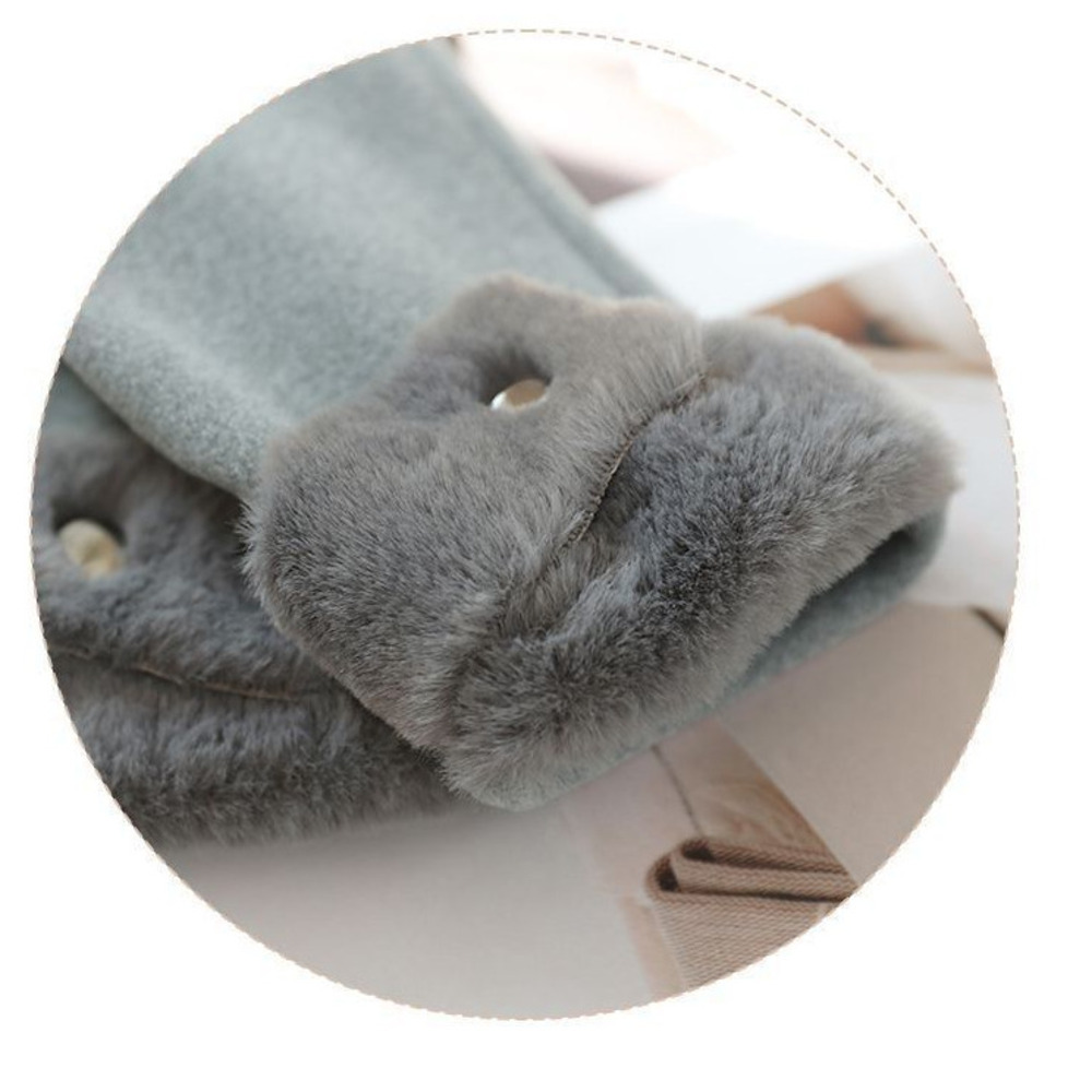 Women's Winter Gloves Are Cute, Touchscreen-compatible, Warm, Fleece-lined, Thickened, Cold-proof, Windproof, And_voghion.com