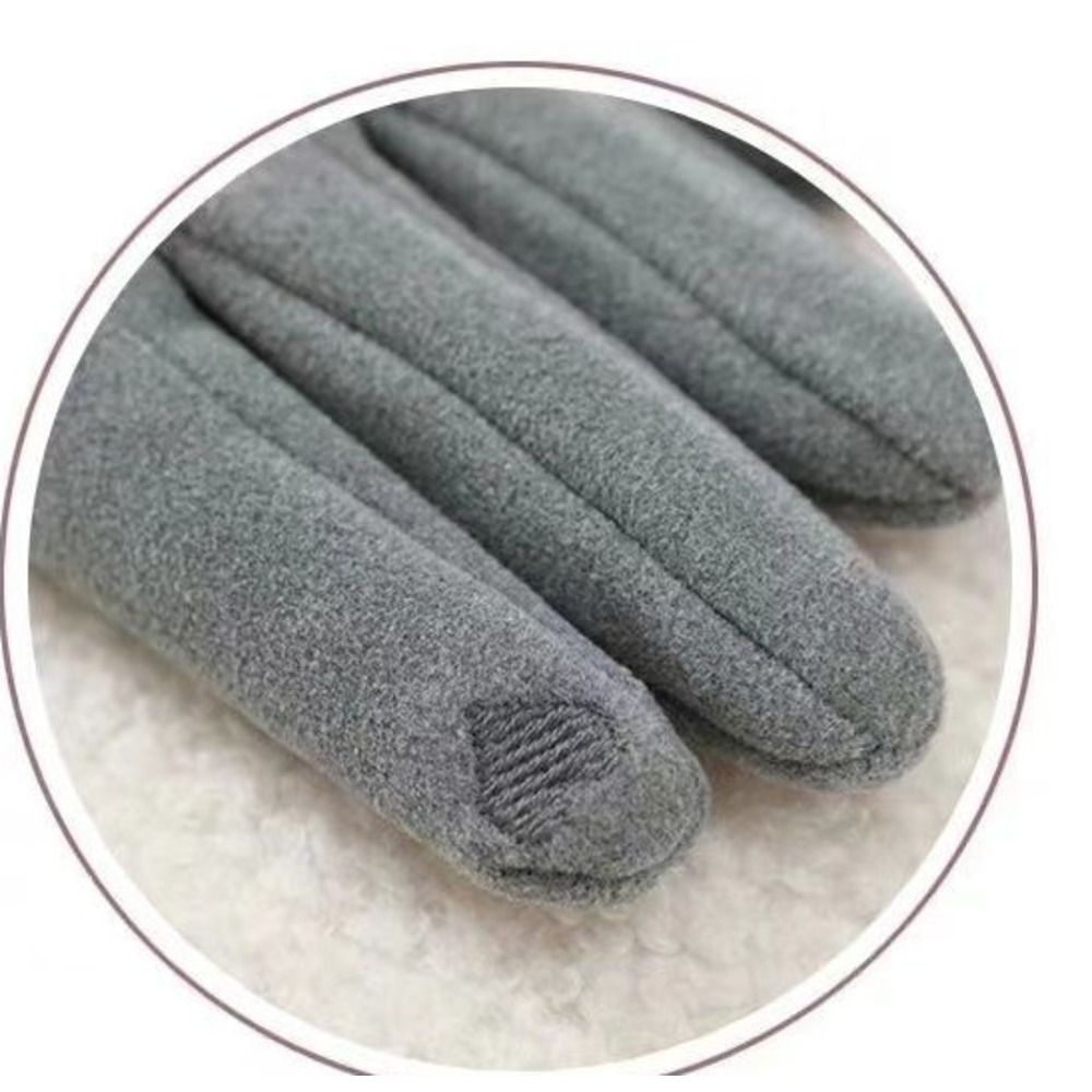 Women's Winter Gloves Are Cute, Touchscreen-compatible, Warm, Fleece-lined, Thickened, Cold-proof, Windproof, And_voghion.com