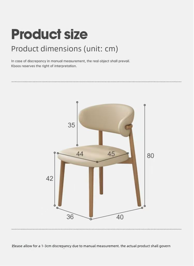 Simple Modern Nordic Solid Wood Dining Chairs For Home And Restaurants_voghion.com