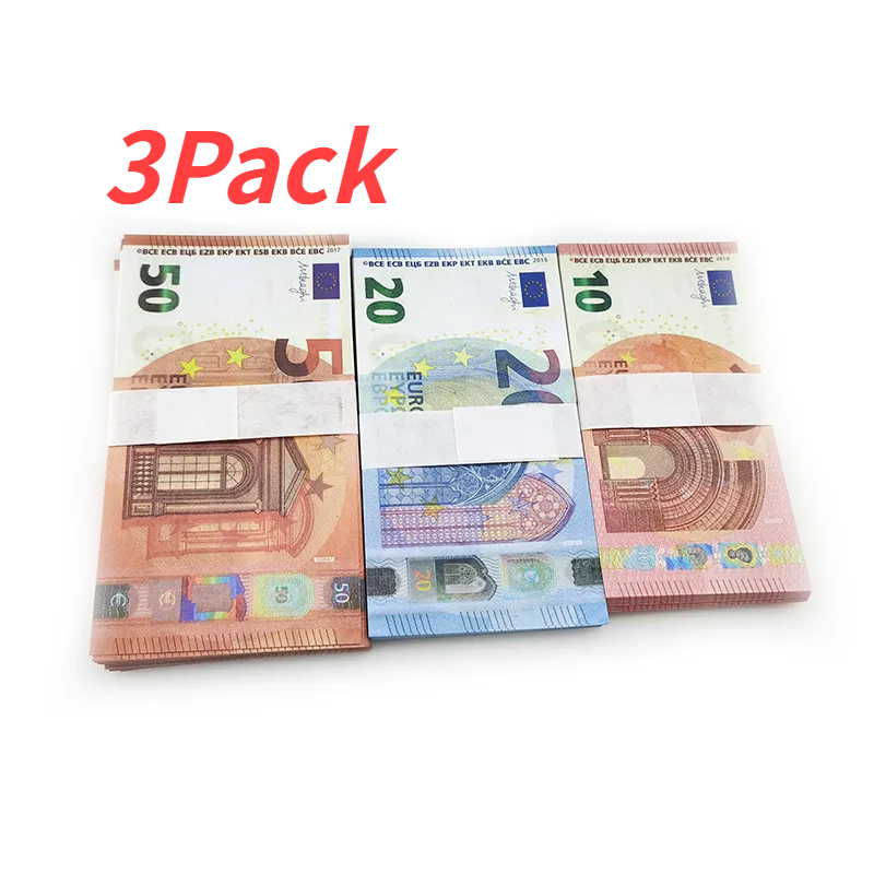 Lot de 3 accessoires de monnaie miniature (dollars et euros) : peignoir de plage absorbant, serviette de bain imprimée, coupons et billets de banque pour s'entraîner à la piscine et s'amuser à la plage et en soirée._voghion.com