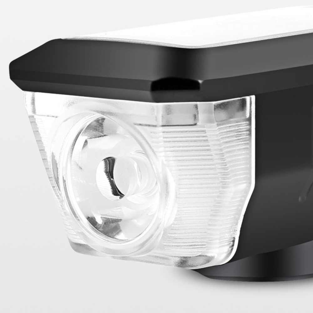 Solar Rechargeable Horn Front Bicycle Night Strong Equipment Riding Tail Light_voghion.com