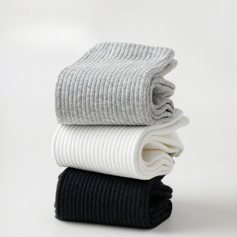 Men's Deodorant Sweat-Absorbing Spring Cotton Sports Mid-Calf Thin Solid Color Short Summer Women's Boat Socks_desvips.com