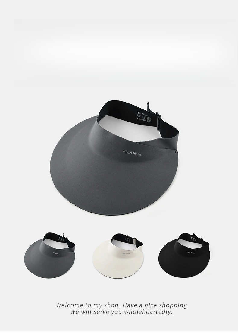 Protection Hat For Women, Face-Shielding, UV Protection, Open-Top Spring And Summer, Wide Brim, Sun Hat, Cycling,_desvips.com