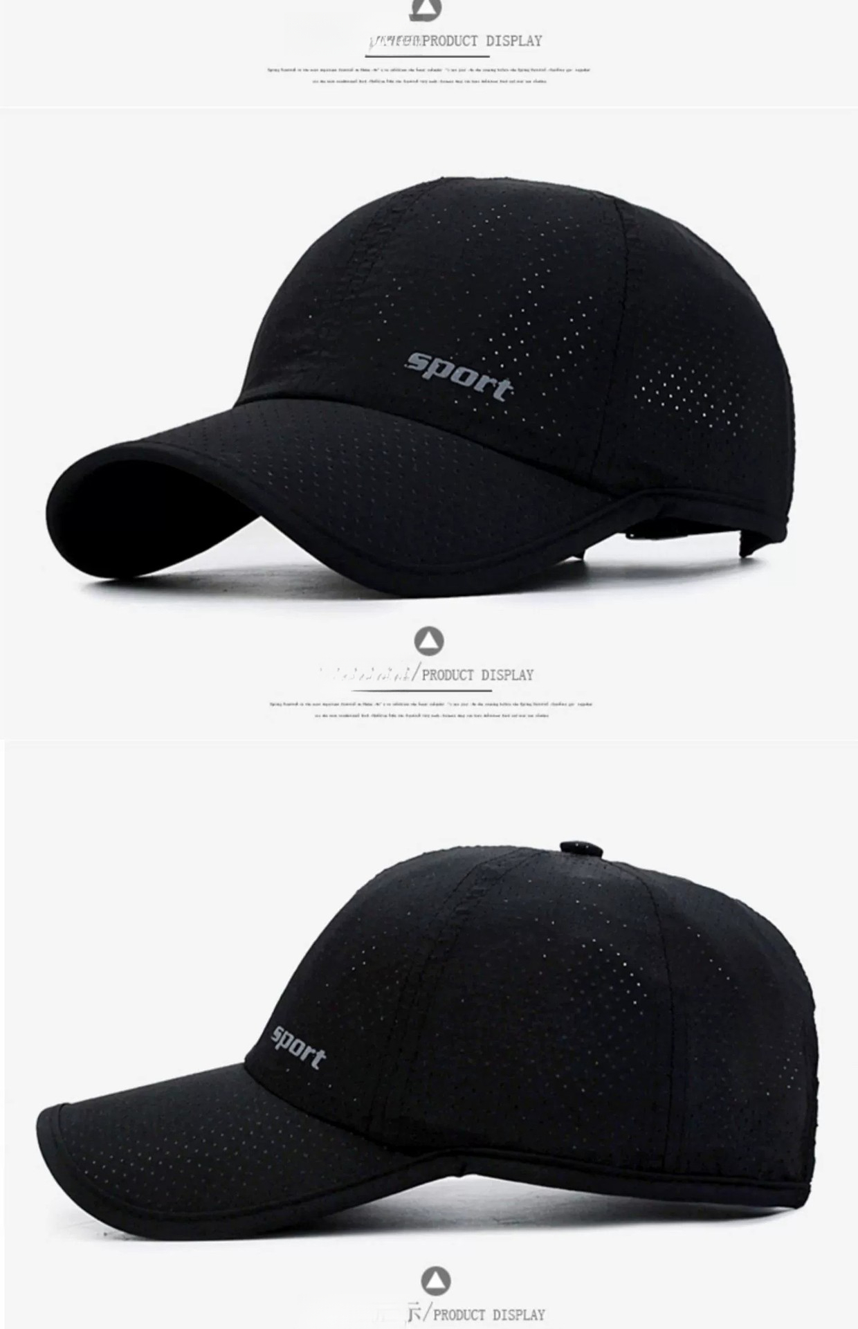 Cross-Border Quick-Dry For Men Summer Thin Outdoor Protection Baseball Cap Sports Leisure Fishing Sun Hat_desvips.com