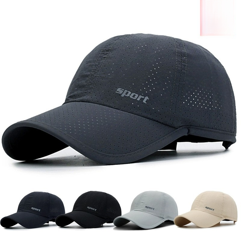 Cross-Border Schnelltrocknende, dünne Sommer-Baseballkappe für Herren – Schutz vor Sonne und Outdoor-Aktivitäten, ideal für Sport, Freizeit und Angeln_voghion.com