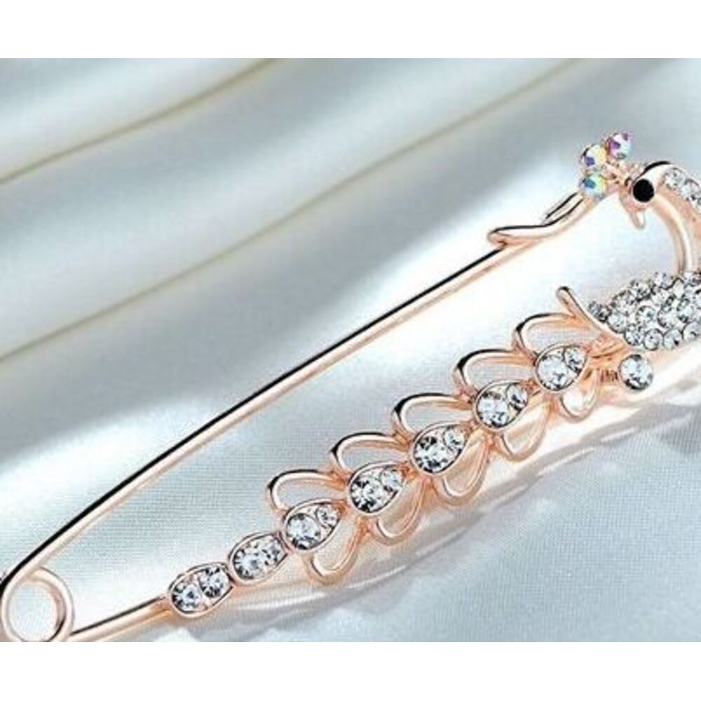 Brosche für Damen, neuer koreanischer und japanischer Stil, vielseitige Anstecknadel, hochwertige, luxuriöse Strassbrosche, zur Befestigung an Kleidung_voghion.com