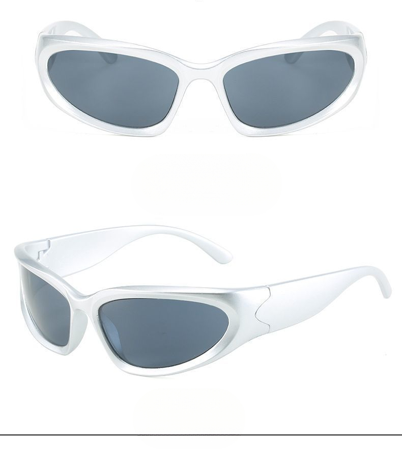 Steampunk Millennial Future Tech Functional Industrial Style Goggles Trendy Sunglasses_voghion.com