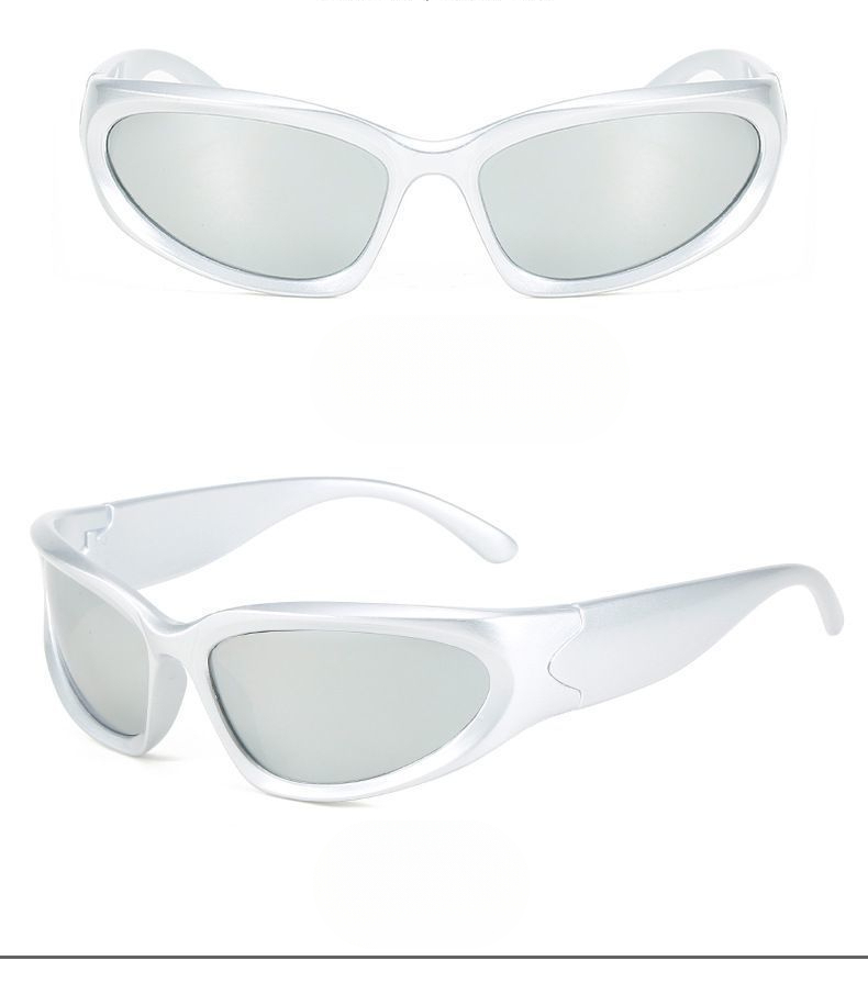 Steampunk Millennial Future Tech Functional Industrial Style Goggles Trendy Sunglasses_voghion.com
