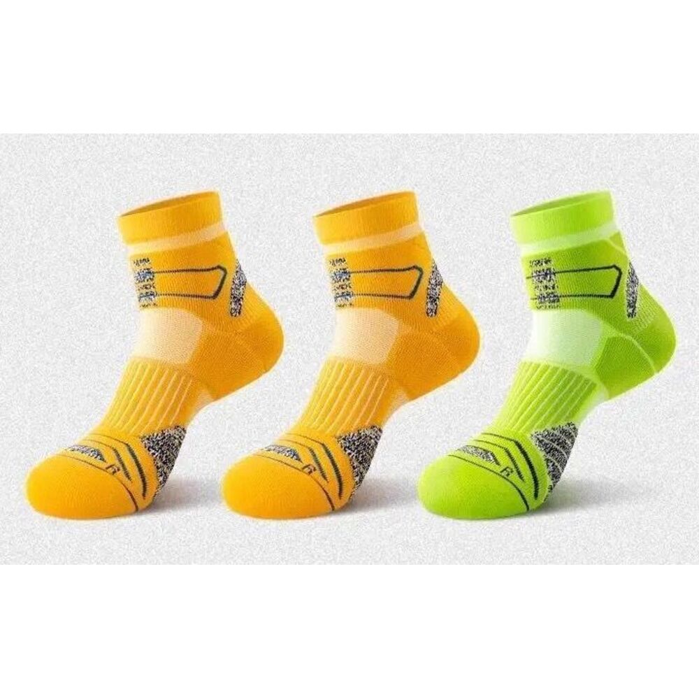 Marathon Professional Running Men, Mid-calf, Thickened Towel Bottom, Sports Socks For Badminton Track And Field Training_voghion.com