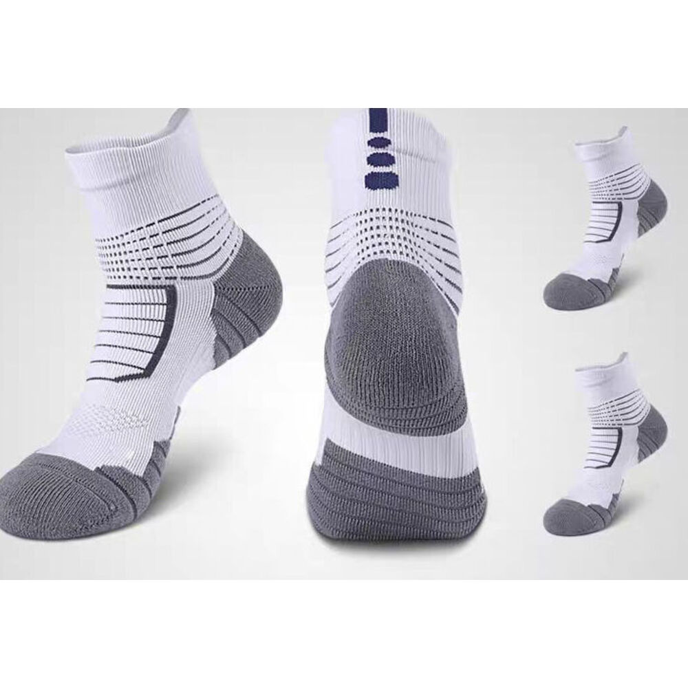 All-season Running Sports Marathon Professional Mid-calf Basketball With Towel Bottom, Thickened, Shock-absorbing,_voghion.com