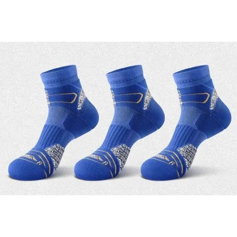 Marathon Professional Running Men, Mid-calf, Thickened Towel Bottom, Sports Socks For Badminton Track And Field Training_voghion.com