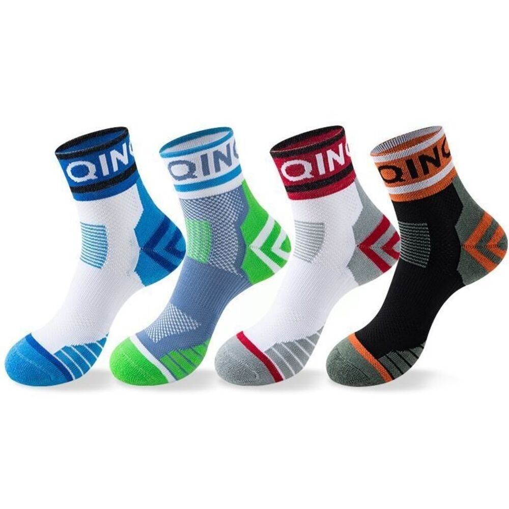 Breathable, Sweat-absorbing, Wear-resistant Running For Men And Women, Non-slip Socks, Summer Thin Mesh Versatile_voghion.com