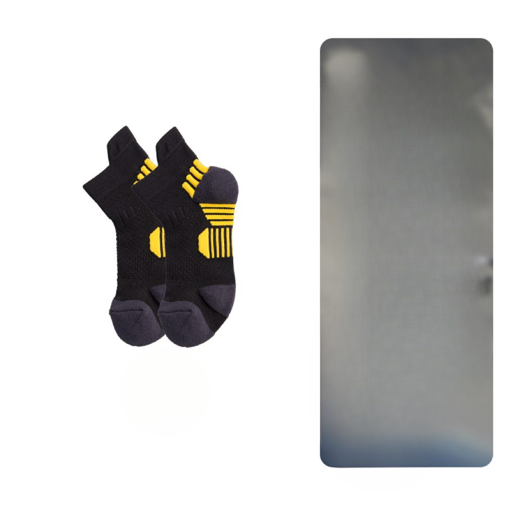 Professional Marathon Sports Socks For Men, Towel-soled, Short-cut Running Socks, Quick-drying, Low-cut, Off-road,_voghion.com