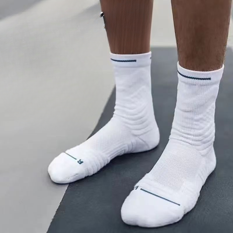 Professional Elite Basketball Socks Non-slip Thickened Cotton_voghion.com