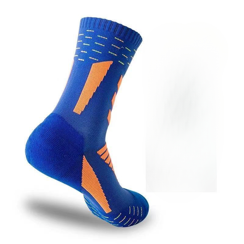 Drei Paar professionelle Marathon-Sportsocken für Damen und Herren, verdickt, geruchshemmend, Elite Basketball Boots_voghion.com