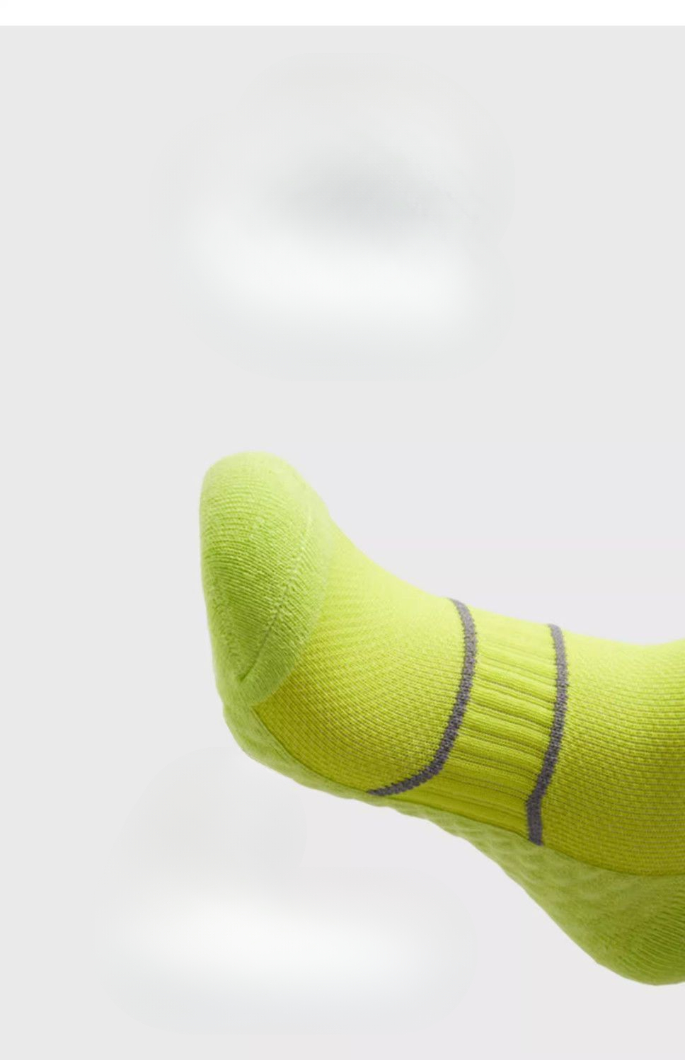 Antibacterial Professional Running Mid-calf Socks With Massage Sole_voghion.com