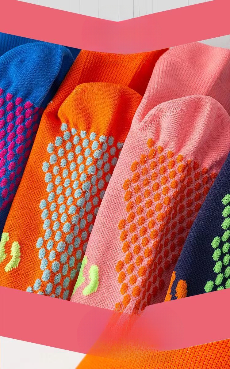 Thin Non-slip Running Socks For Fitness Badminton And Training_voghion.com