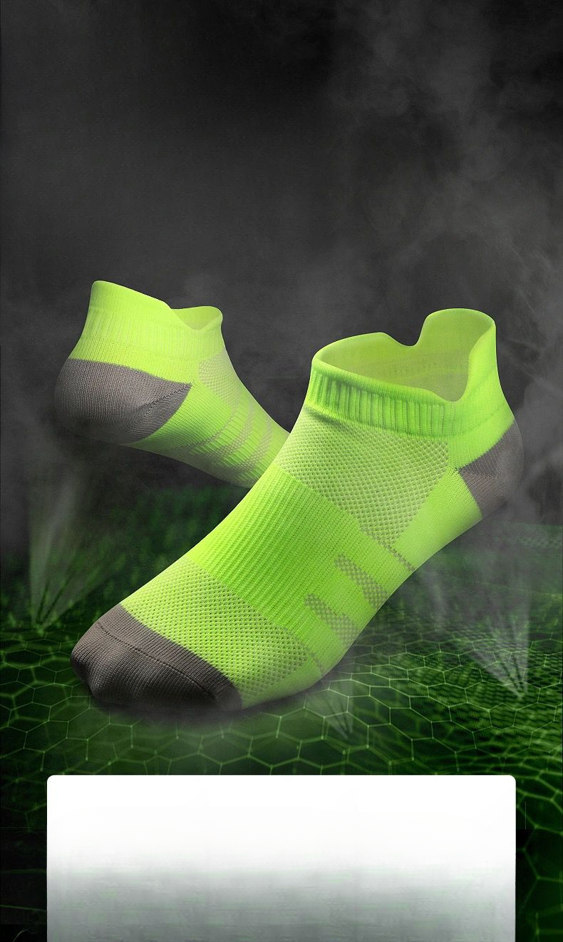 Quick-drying Breathable Running Socks For Men And Women Black_voghion.com