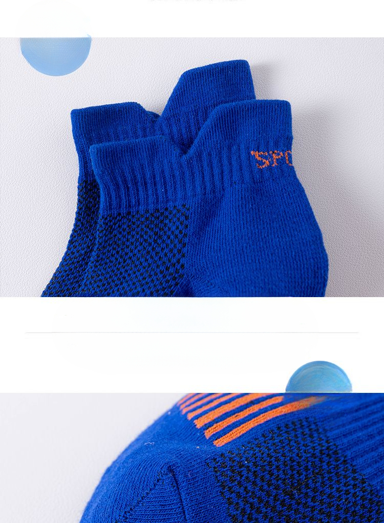 Professional Cotton Running Socks Breathable And Sweat Absorbent_voghion.com