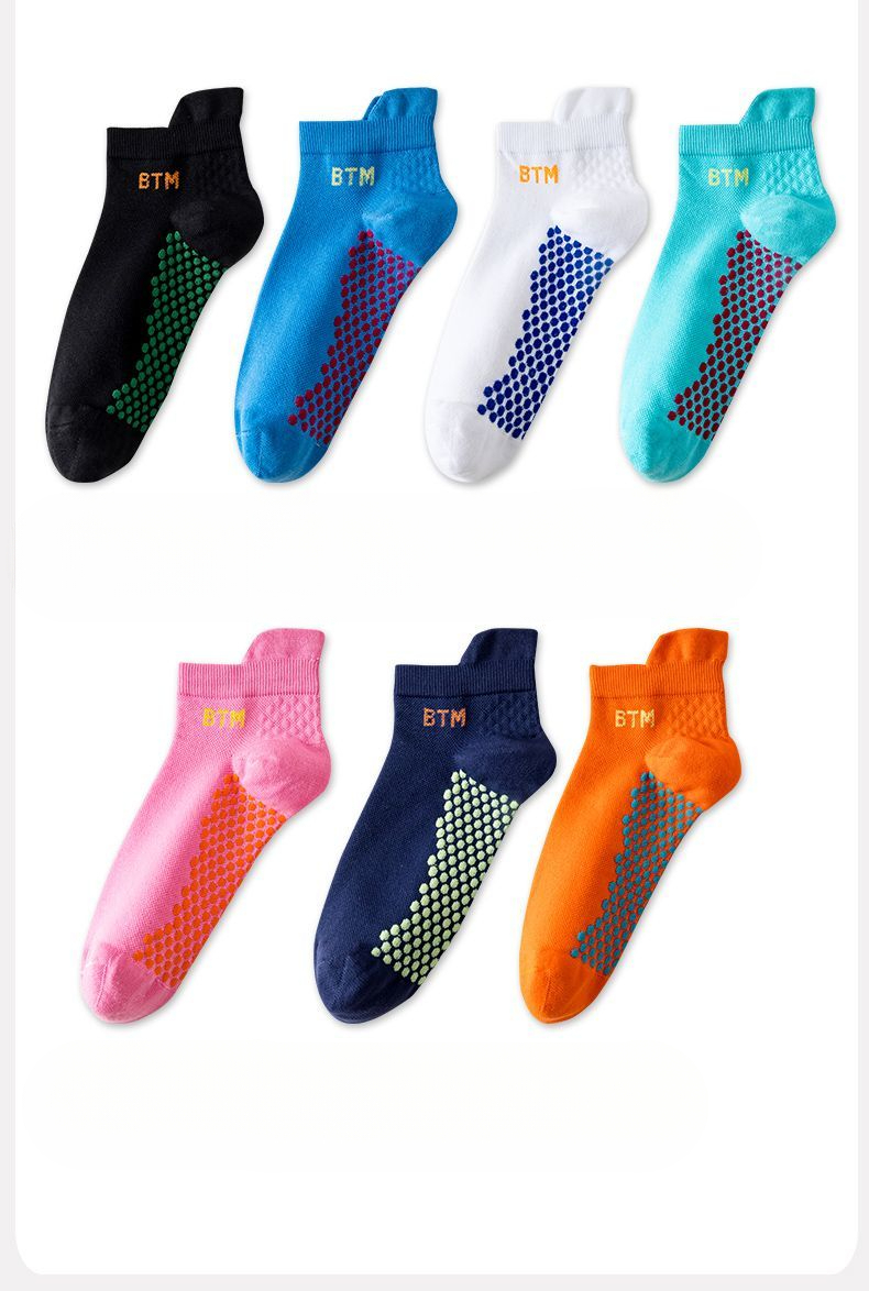 Running Socks Breathable Moisture Wicking Professional Short Socks_voghion.com