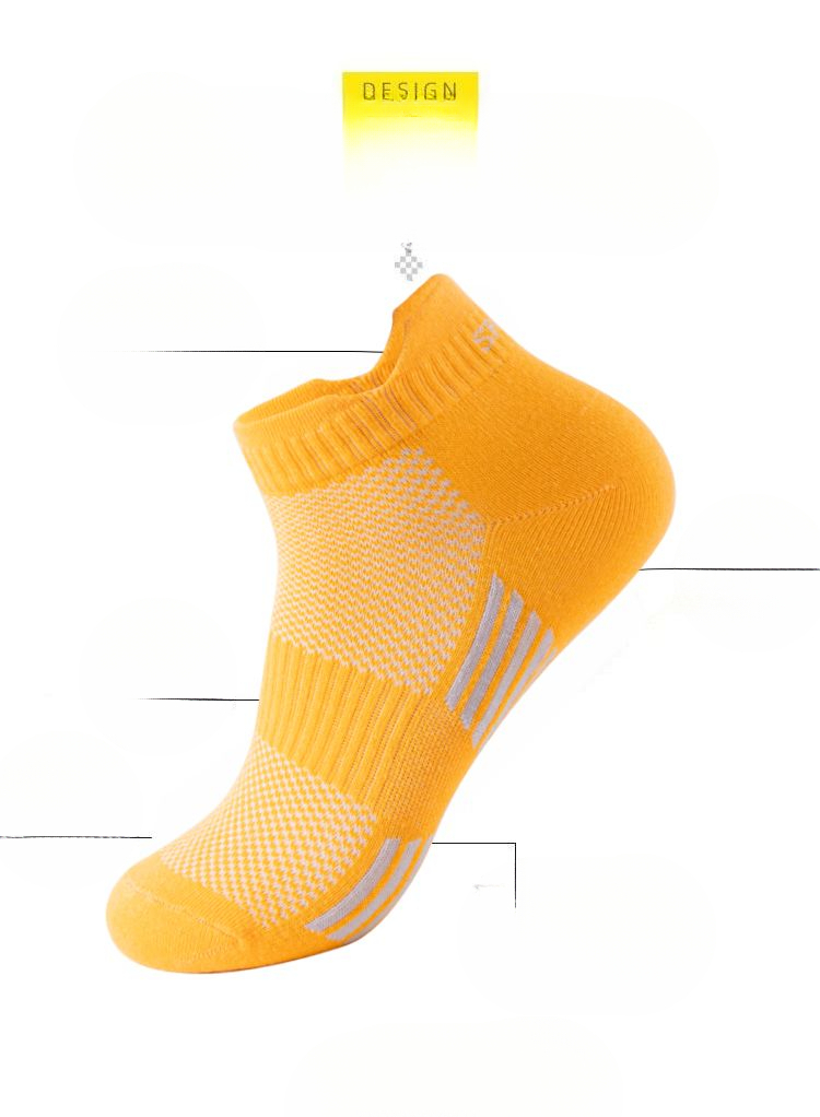 Professional Cotton Running Socks Breathable And Sweat Absorbent_voghion.com
