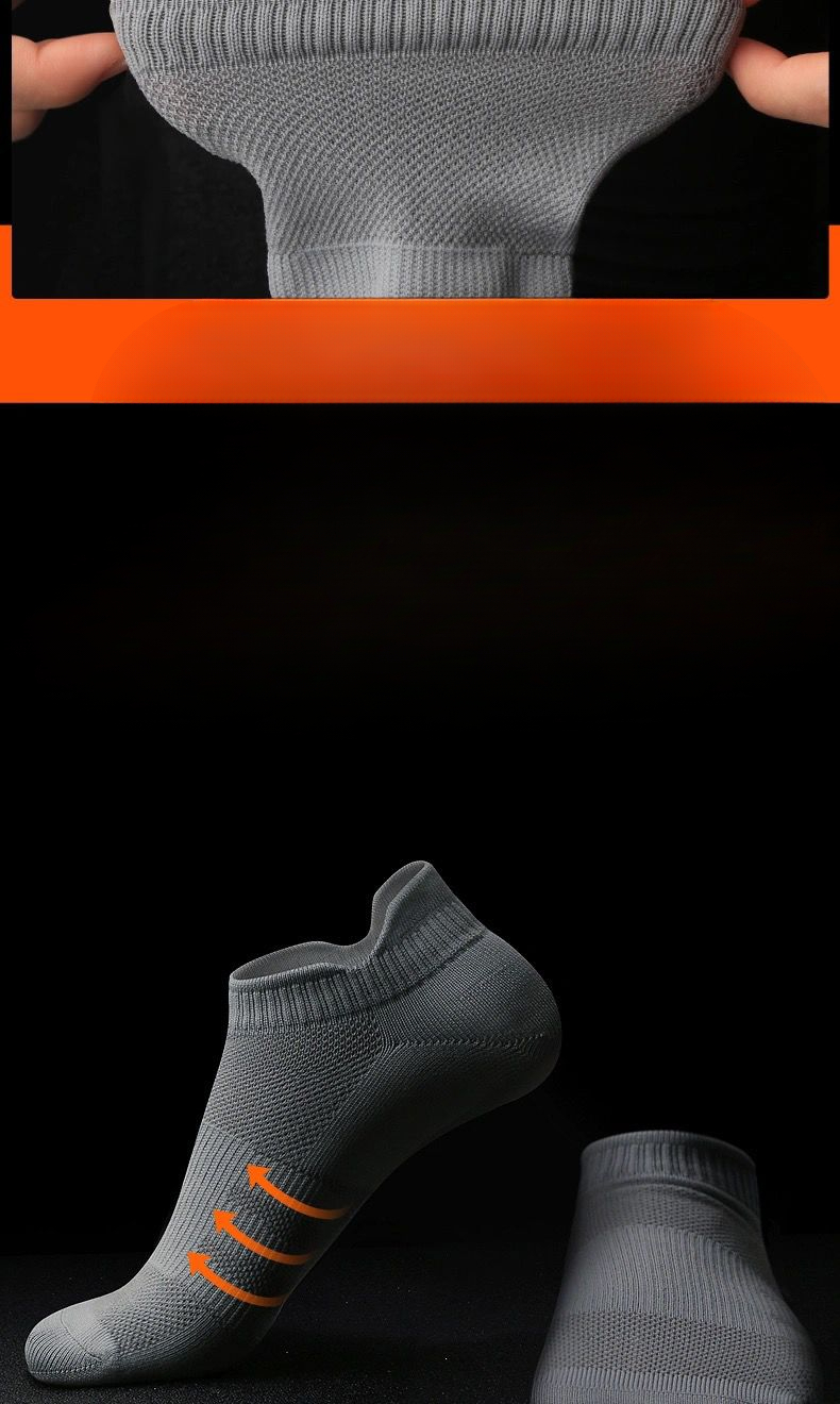 Quick-drying Breathable Running Socks For Men And Women Black_voghion.com