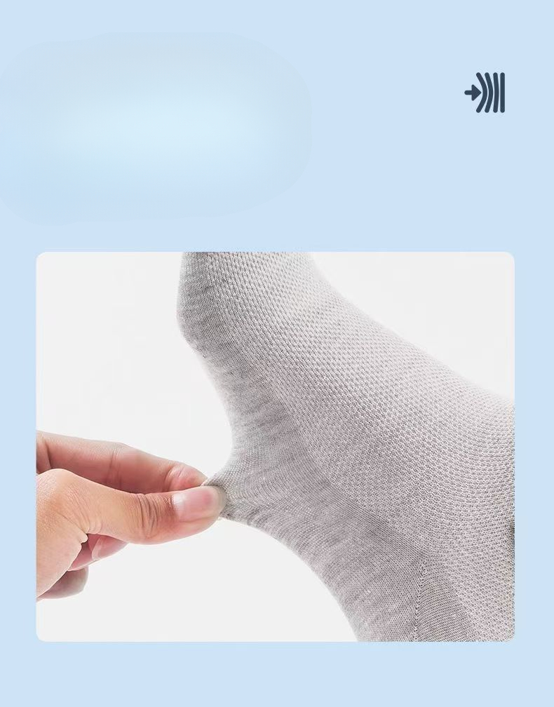 Breathable Mesh Running Socks For Sport And Business Versatile_voghion.com