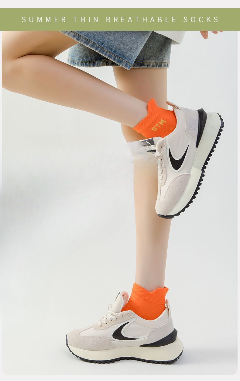 Running Socks Breathable Moisture Wicking Professional Short Socks_voghion.com