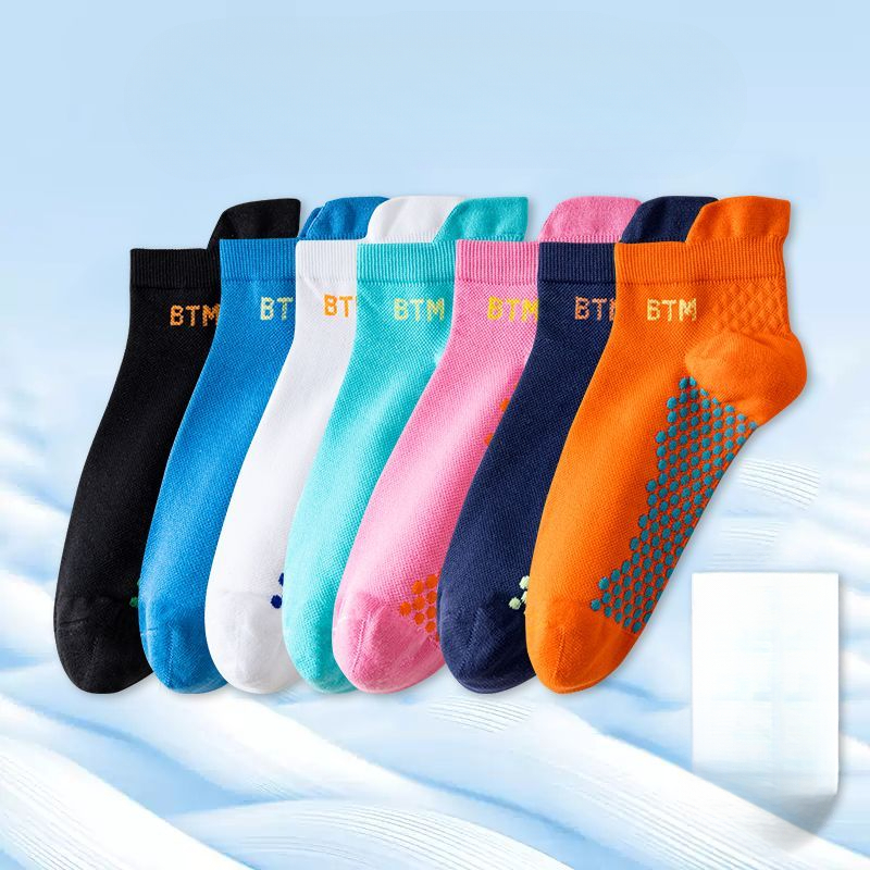 Summer Thin Sports Socks Men And Women, Odor-resistant, Quick-drying, Breathable, Sweat-absorbing, Professional Short_voghion.com