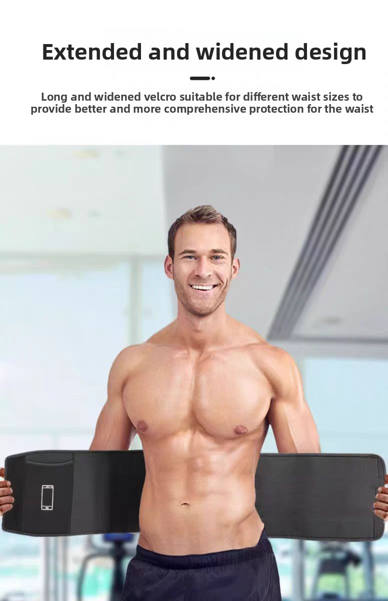 Sauna Sweat Waist Trainer For Fat Burning, Body Shaping & Warmth, Unisex Fitness Belt For Running_desvips.com