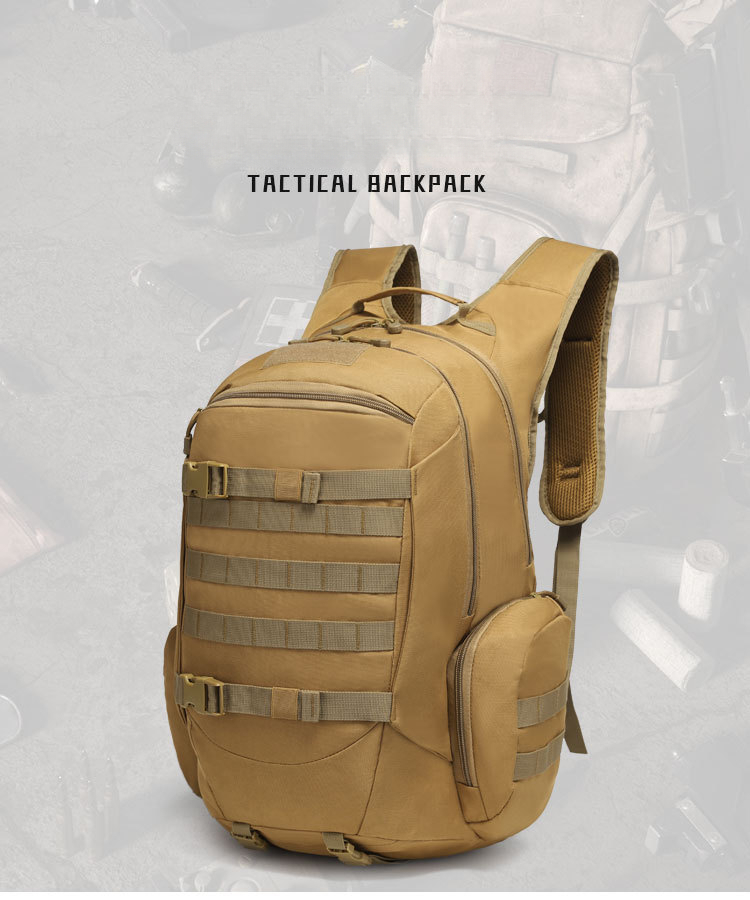 Outdoor Backpack Men's School Travel Large Capacity Business Trip Luggage Anti-Scratch Wear-Resistant Mountaineering Bag_desvips.com