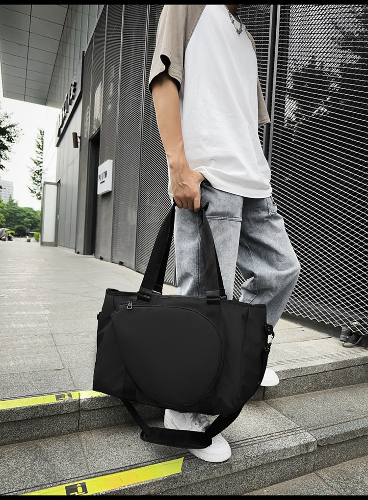 Badminton Racket Large Capacity Women's Crossbody Clothing Tennis Men's Handheld Sports Fitness Bag_desvips.com