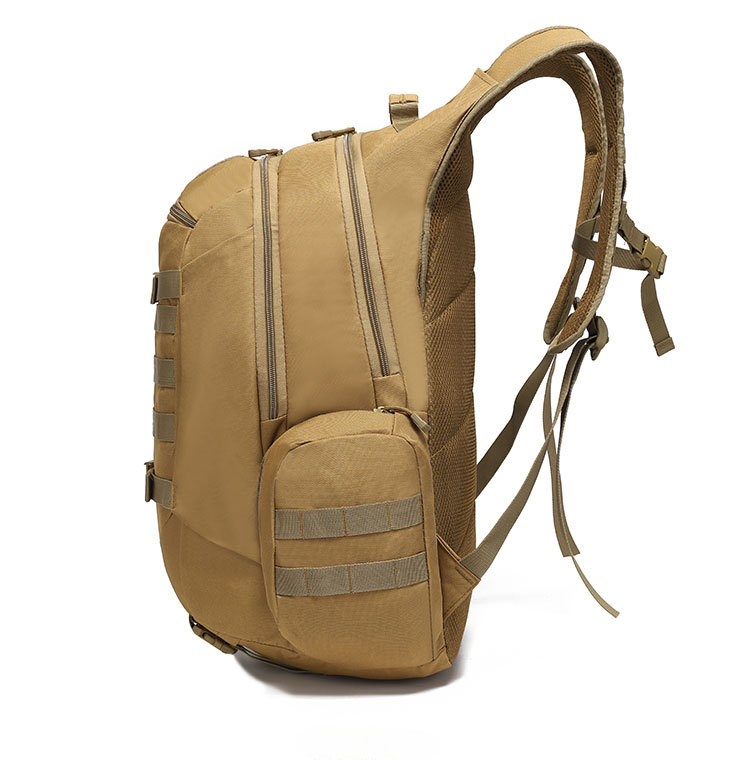Outdoor Backpack Men's School Travel Large Capacity Business Trip Luggage Anti-Scratch Wear-Resistant Mountaineering Bag_desvips.com