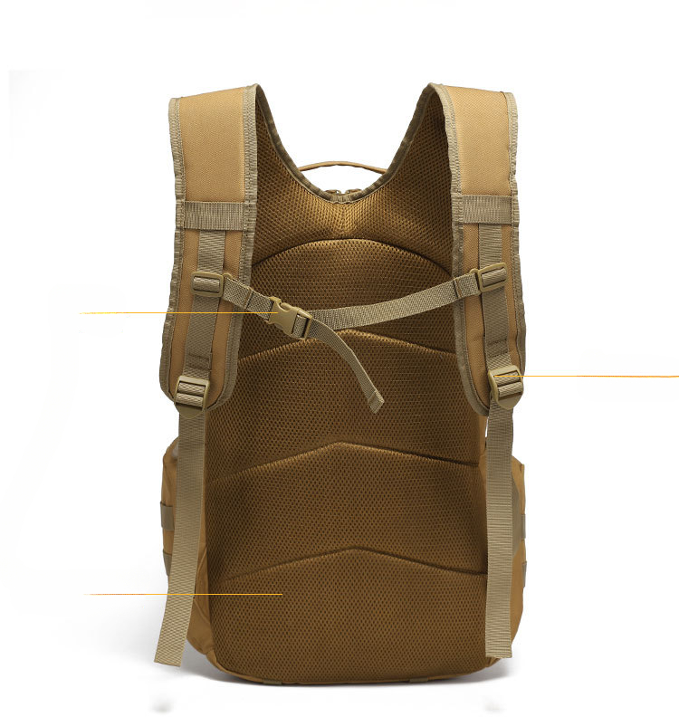 Outdoor Backpack Men's School Travel Large Capacity Business Trip Luggage Anti-Scratch Wear-Resistant Mountaineering Bag_desvips.com