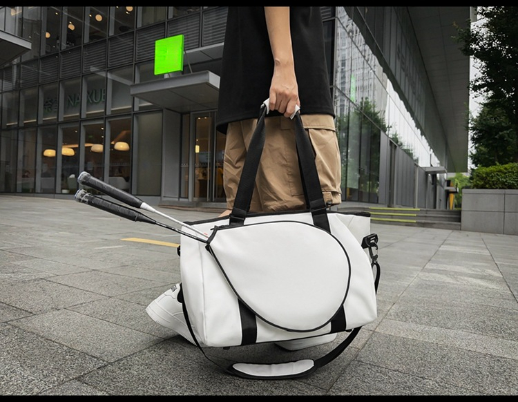 Badminton Racket Large Capacity Women's Crossbody Clothing Tennis Men's Handheld Sports Fitness Bag_desvips.com