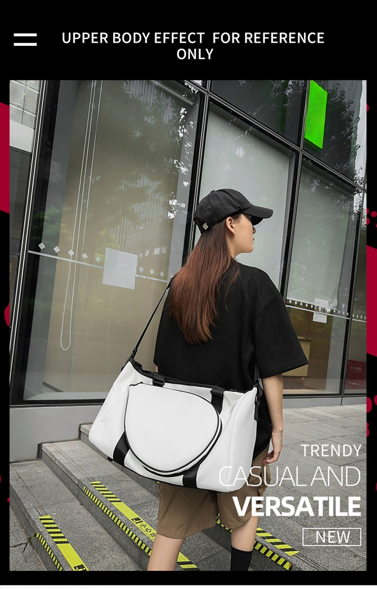 Badminton Racket Large Capacity Women's Crossbody Clothing Tennis Men's Handheld Sports Fitness Bag_desvips.com