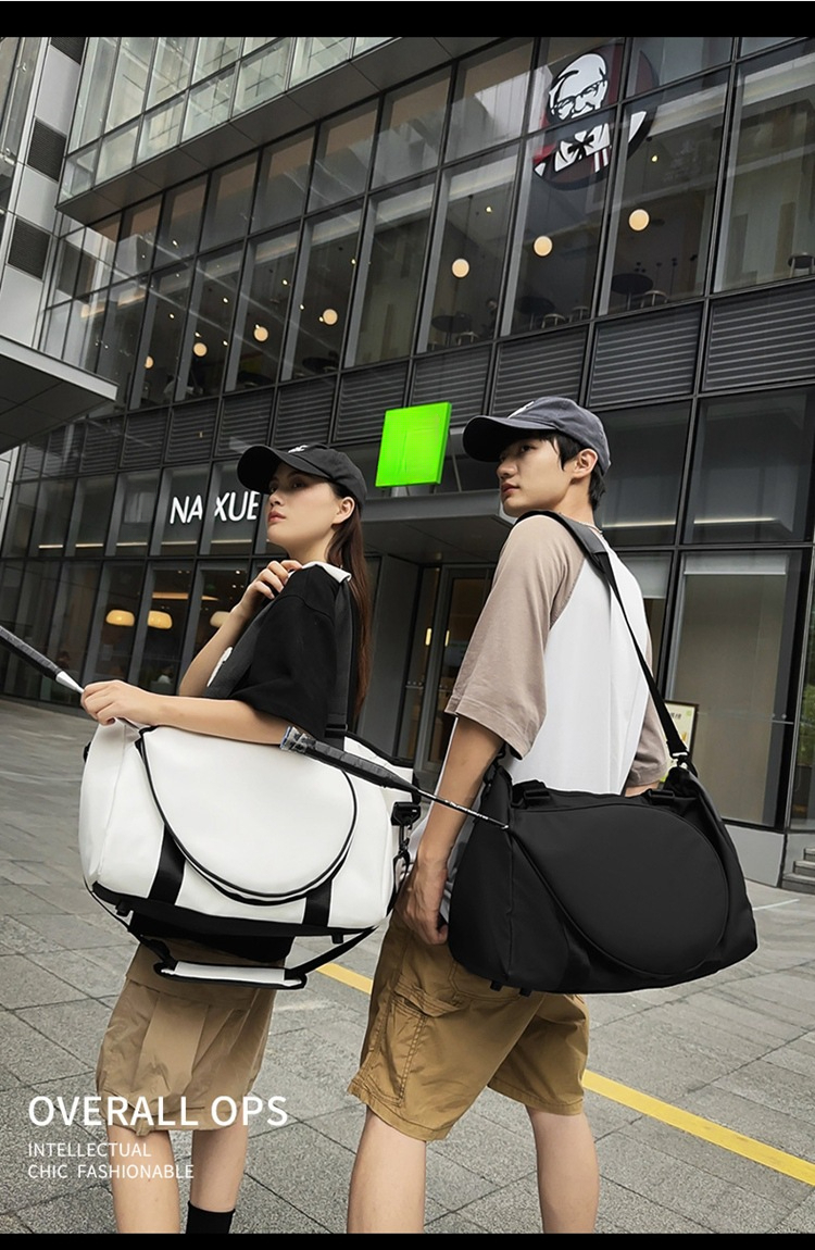 Badminton Racket Large Capacity Women's Crossbody Clothing Tennis Men's Handheld Sports Fitness Bag_desvips.com