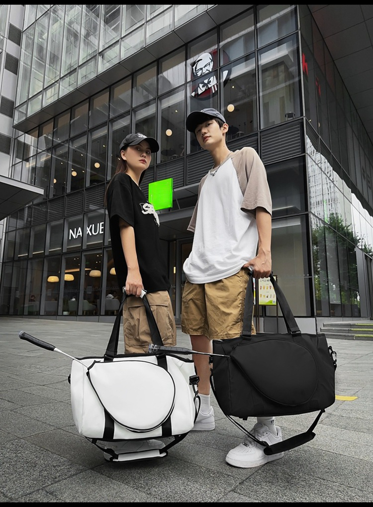 Badminton Racket Large Capacity Women's Crossbody Clothing Tennis Men's Handheld Sports Fitness Bag_desvips.com