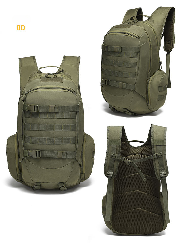Outdoor Backpack Men's School Travel Large Capacity Business Trip Luggage Anti-Scratch Wear-Resistant Mountaineering Bag_desvips.com