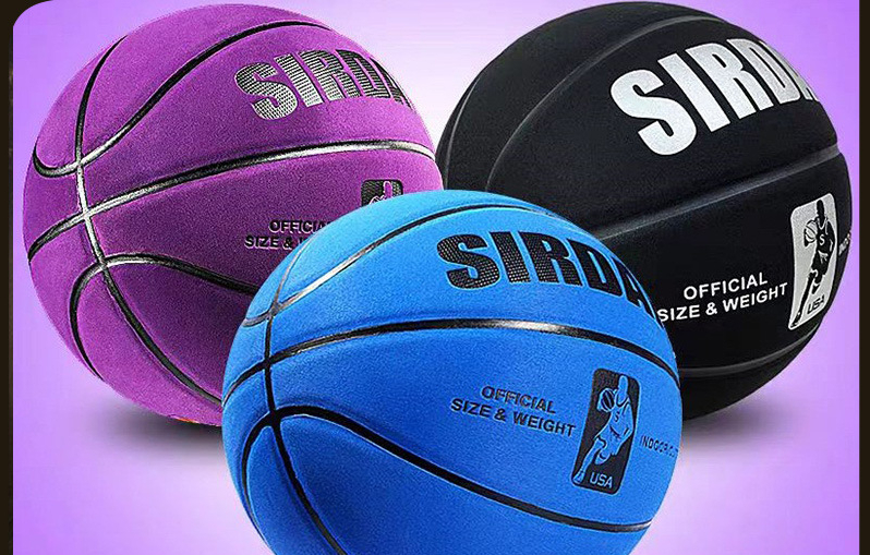 Fleece 7 Soft Leather Feel Adult Youth Wear-resistant Indoor Outdoor Cement Floor Size 5 Children's Basketball Wholesale_voghion.com