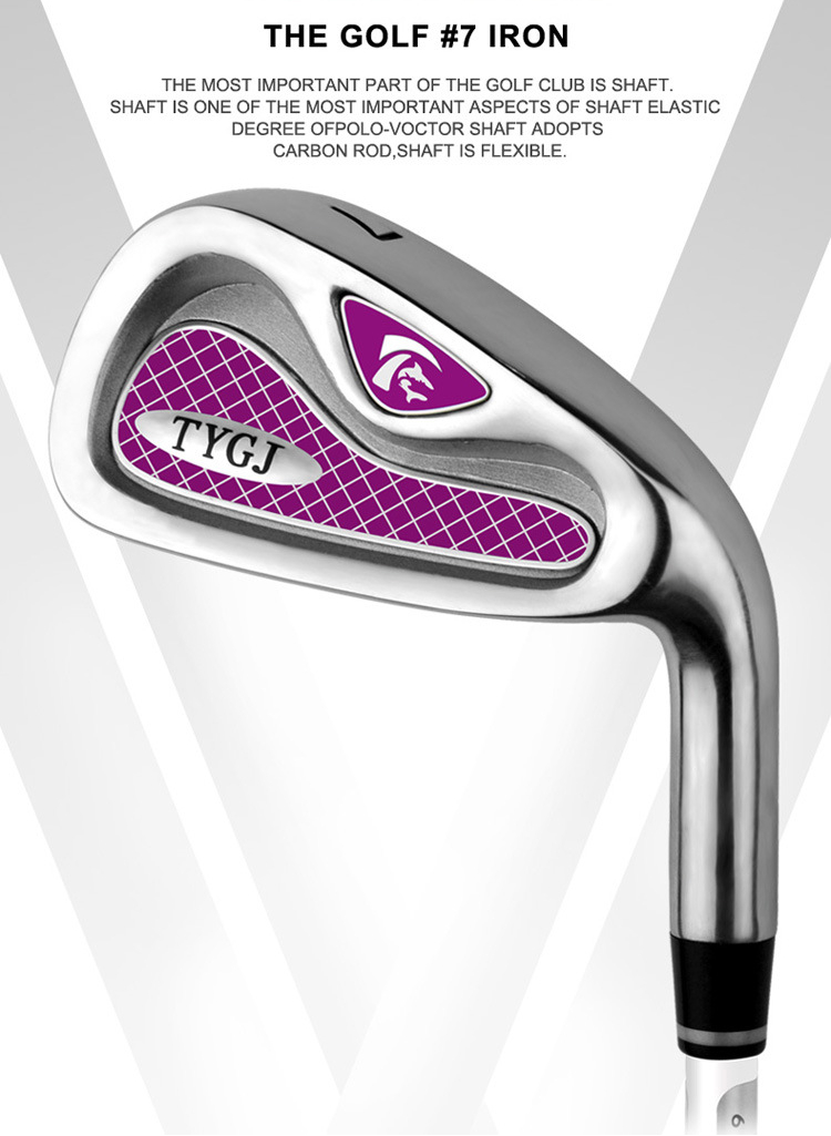 Golf Eisen 7 Für Anfänger Mit Carbonschaft Unisex Übungsschläger_voghion.com