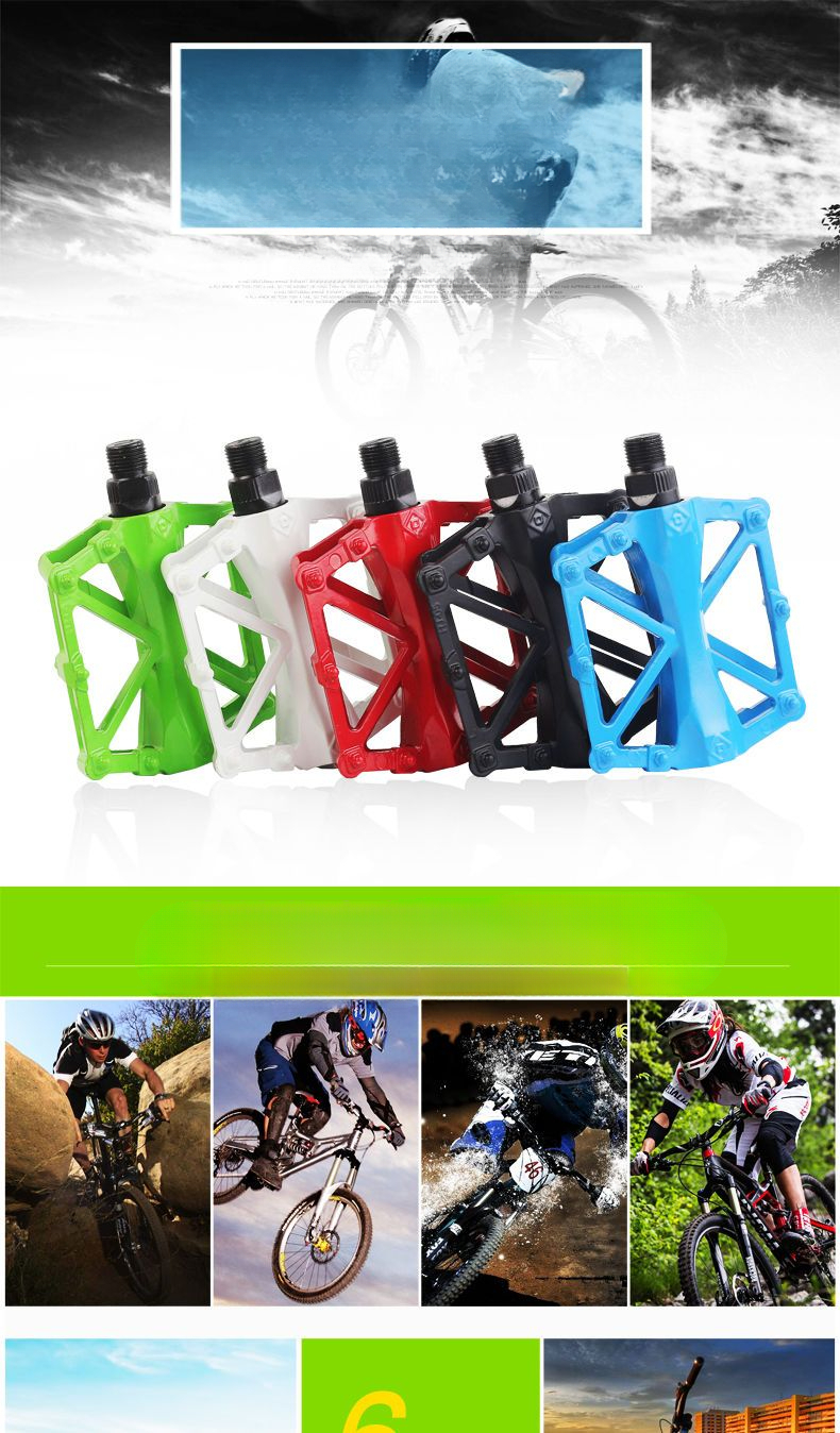 Pedali per bicicletta in lega di alluminio per mtb e strada_voghion.com